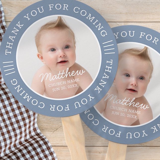 Éventail Pour Lui Saint Merci Baptême Pour Venir Photo (Créateur téléchargé)