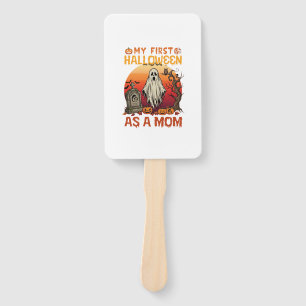 Éventail Première Momie Halloween Fantôme Pierre Tombale Ci
