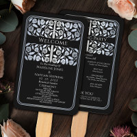 Programme de mariage royal Black Silver Sword