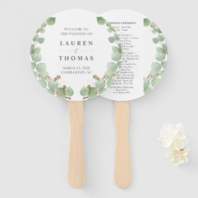 Éventail Programme de ventilateur de Parties scintillant d' (Devant et derrière)