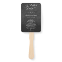 Programmes de collection de Mariages Chalkboard Fa