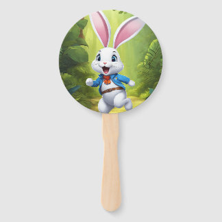 Éventail Rabbit Logo Black Guest Book