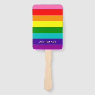 Éventail Rainbow, Gay et sympathisants