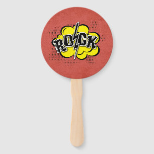 Éventail Rock de style comique