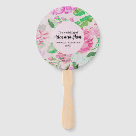 Éventail Rosas verano