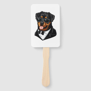 Éventail Rottweiler Le Gardien Du Corps