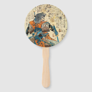 Éventail Samurai Orenji