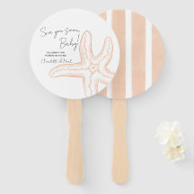 Sea You Soon Baby Shower Ensemble de Ventilateurs