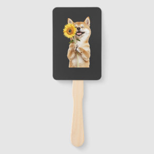 Éventail Shiba Inu