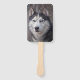 Éventail Sibérien Husky