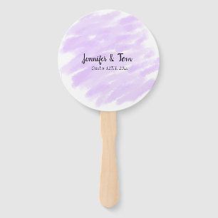 Éventail simple minimum ajouter votre nom unité de mariage 