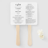 Simplement Splendid EDITABLE COLOR Wedding Program