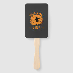 Éventail Sorcière d'Halloween Drive Stick Graphique_1