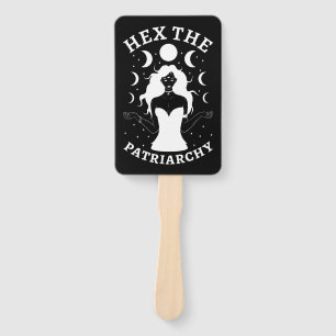 Éventail Sorcière féministe - Hex le patriarcat II