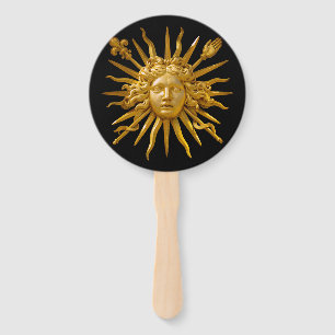 Éventail Symbole de Louis XIV le Roi Soleil
