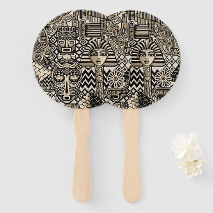 Éventail Symboles historiques anciens Style de tatouage