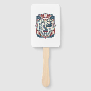Éventail T-shirt graphique vectoriel Baby Shower patriotiqu