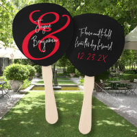 Un ventilateur mariage dit noir