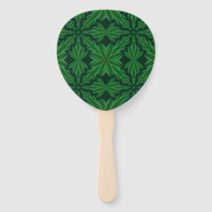 Éventail Ventilateur main de la forêt de Pine Mandala