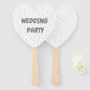 Éventail Ventilateurs à main de la fête de mariage