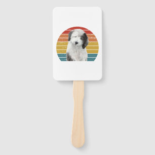 Éventail Vieux Dons-Chiens Anglais Pour Chien Vintage Dulux