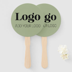 Éventail Votre Logo   Entreprise Moderne de Promotion