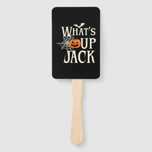Éventail What's Up Jack Halloween (Devant)