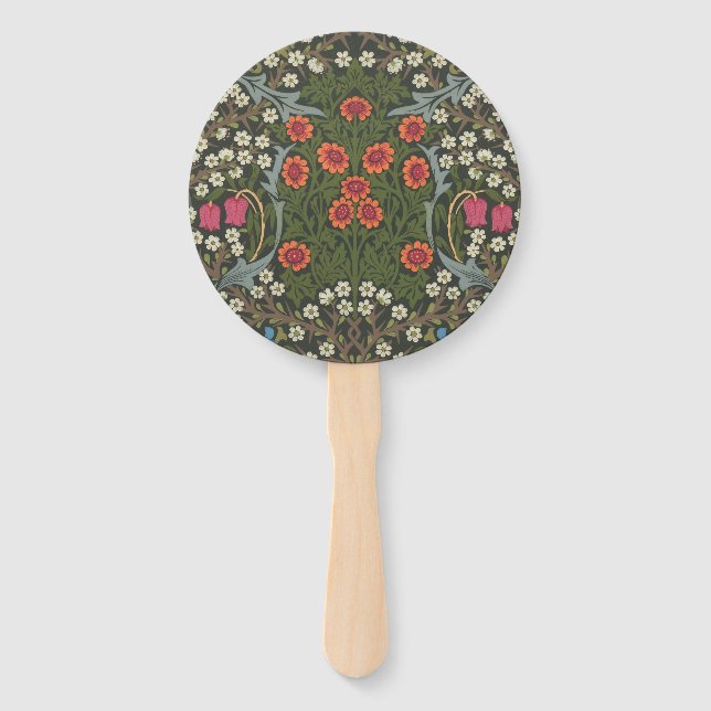 Éventail William Morris Blackthorn Garden Flower Classic (Devant)