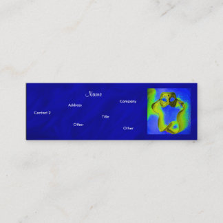 Eventplaner - Masquerade Mini Visitenkarte