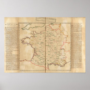 Eveque, Frankreich Poster