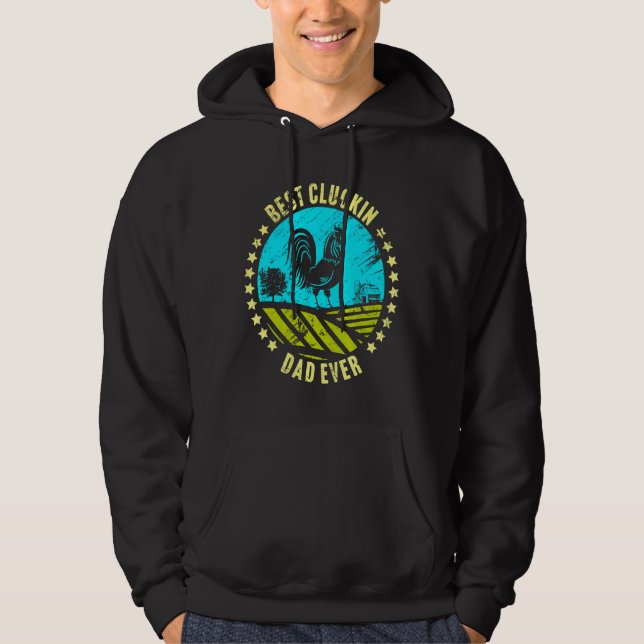 Ever Chicken Rooster Bauer Hoodie (Vorderseite)
