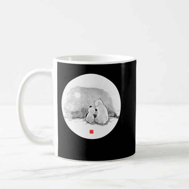Ever Panda und Polar Bear Kaffeetasse (Links)