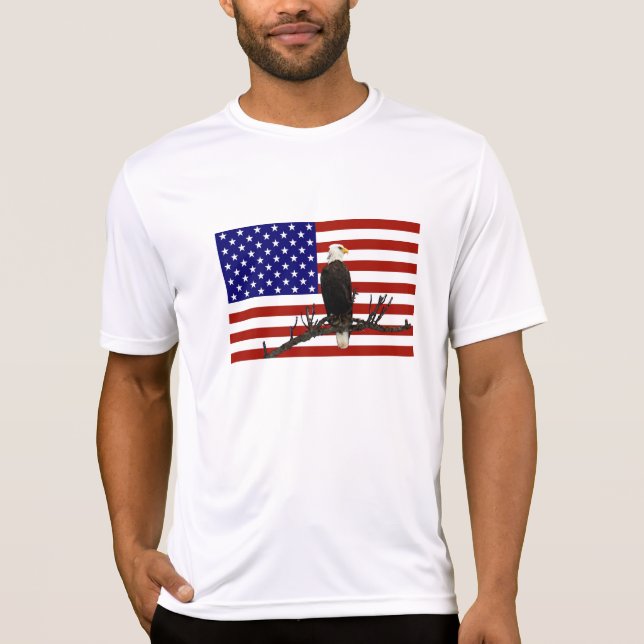 Ever Vigilant Bald Eagle T-Shirt (Vorderseite)