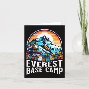 Everest Base Camp Gebet Flags Nepali Himalayan Hi Karte