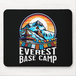 Everest Base Camp Gebet Flags Nepali Himalayan Hi Mousepad