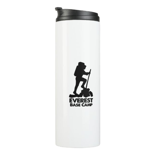 Everest Base Camp - Wasserflasche Thermosbecher (Nach rechts gedreht)