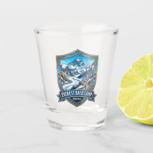 Everest-Basislager Nepal Schnapsglas