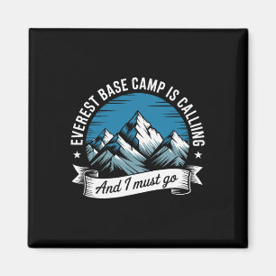 Everest Byse Camp, Outdoor-Schneeberg-Abenteuer Magnet