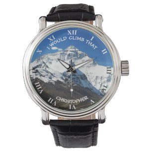 Everest Chomolungma würde ich diesen Bergsteiger Armbanduhr