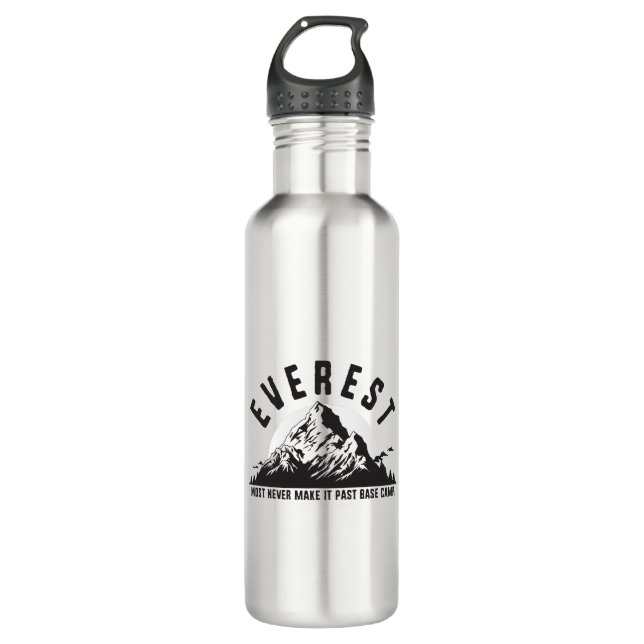 Everest Edelstahlflasche (Vorderseite)