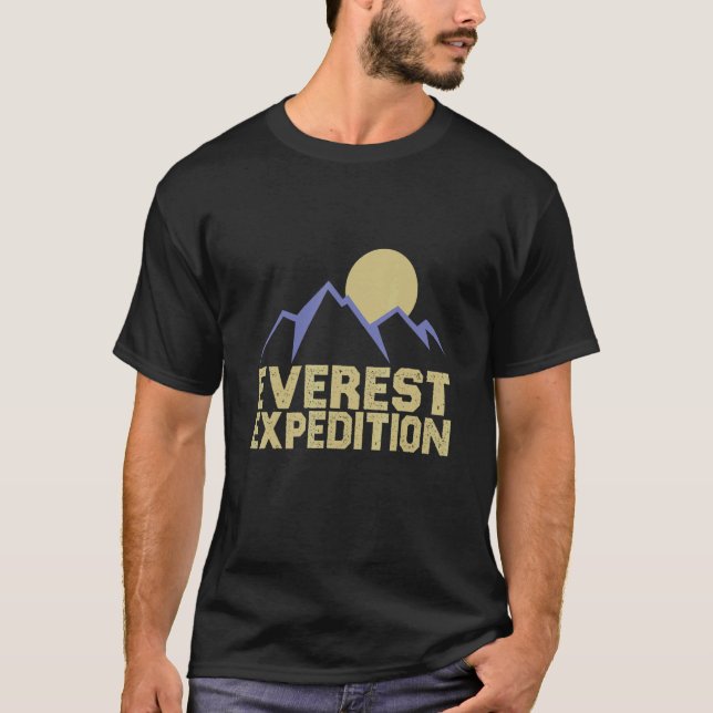 Everest Expeditionen Erkundungstouren durch die Be T-Shirt (Vorderseite)