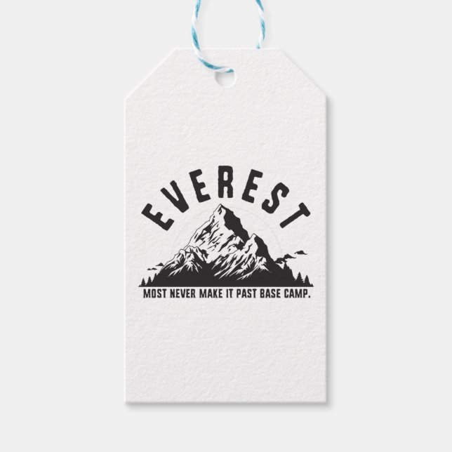 Everest Geschenkanhänger (Vorderseite)