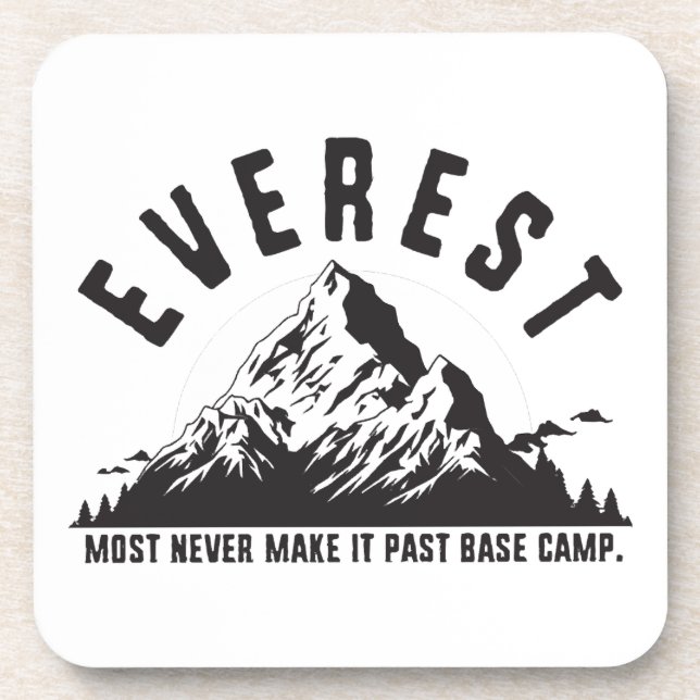 Everest Getränkeuntersetzer (Vorderseite)