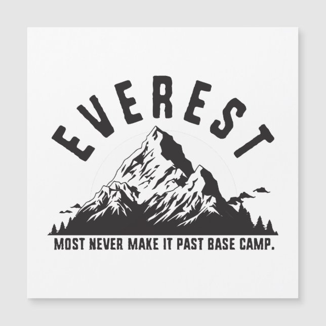 Everest Magnetkarte (Vorderseite)