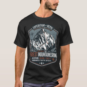 EVEREST NEPAL EXPEDITION BERG DESIGN HEMD SCHLECHT T-Shirt