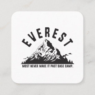 Everest Quadratische Visitenkarte