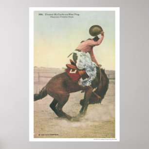 Everett McGucin auf Blue Dog Cheyenne Frontier Day Poster