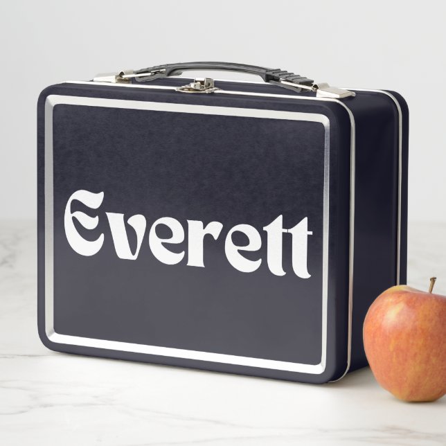 Everett Metall Brotdose (Beispiel)
