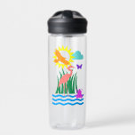Everglade Kreaturen Trinkflasche<br><div class="desc">Eine farbenfrohe Darstellung der Wesen der Everglades. Ideal für Naturliebhaber. Anpassbare Wörter wie Namen und Slogans.</div>