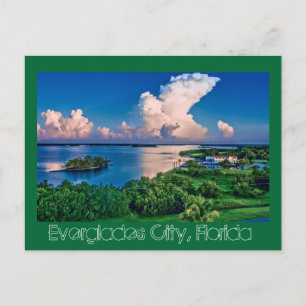 Everglades City, Florida, USA Postkarte